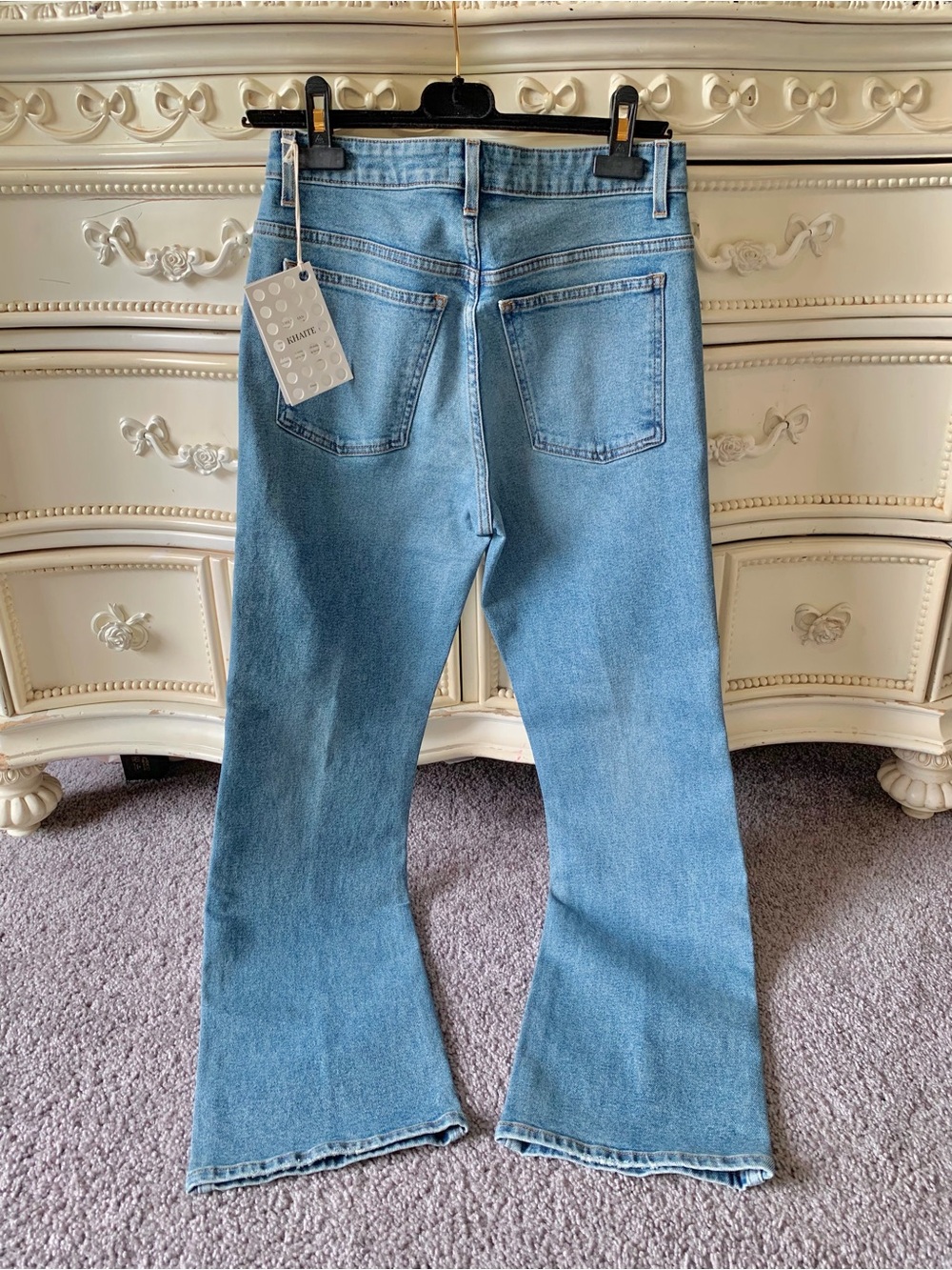 NEW Khaite Vivian Modern Bootcut Denim Jeans Sz 29 - Picture 3 of 3